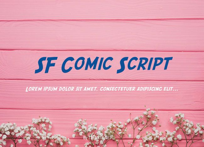 SF Comic Script example